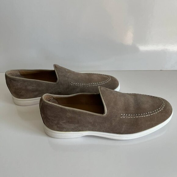Dino Draghi Men’s Suede Loafers – Size US 8 (Made in Italy) - Picture 3 of 9